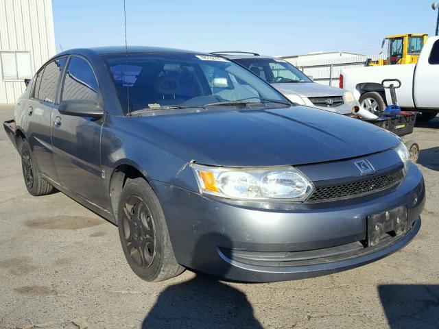 1G8AJ52F64Z196621 - 2004 SATURN ION LEVEL CHARCOAL photo 1