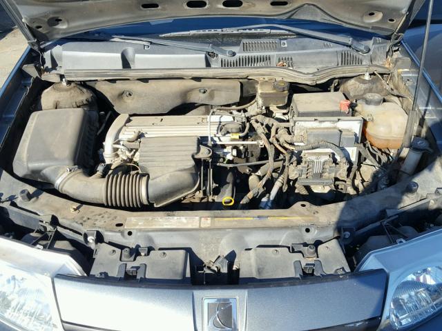 1G8AJ52F64Z196621 - 2004 SATURN ION LEVEL CHARCOAL photo 7