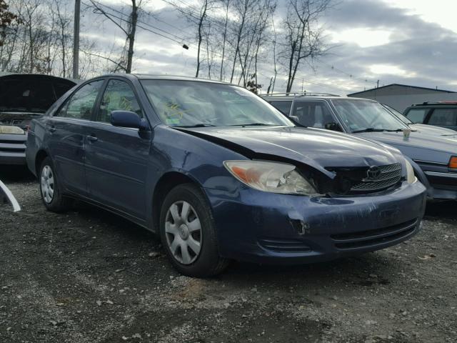 4T1BE32K53U672297 - 2003 TOYOTA CAMRY LE BLUE photo 1