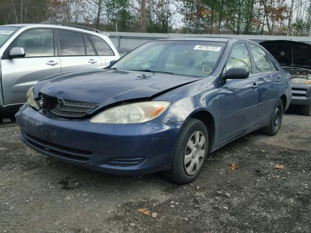 4T1BE32K53U672297 - 2003 TOYOTA CAMRY LE ლურჯი ფოტო 2