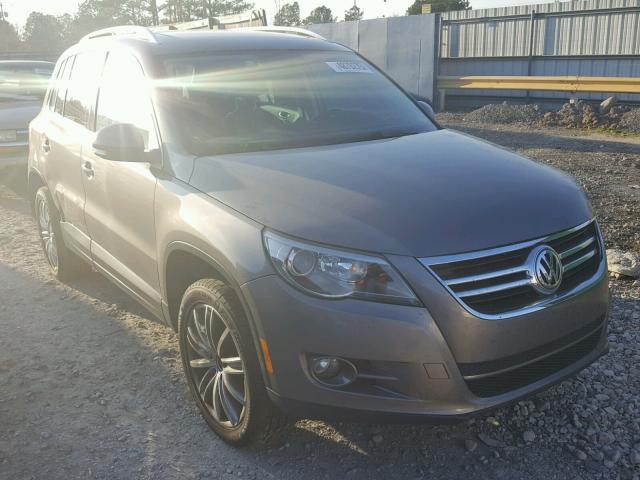 WVGAV7AX6AW526850 - 2010 VOLKSWAGEN TIGUAN S GRAY photo 1