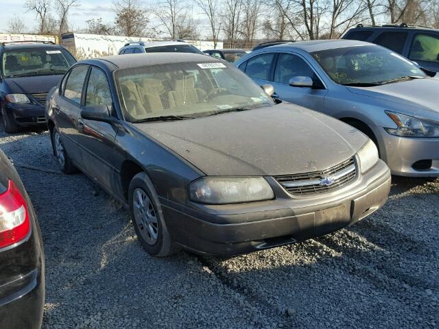 2G1WF55E929356314 - 2002 CHEVROLET IMPALA GOLD photo 1