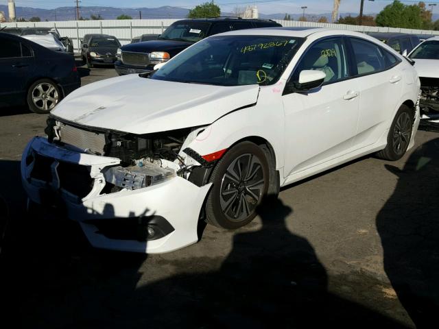 2HGFC1F33GH653146 - 2016 HONDA CIVIC EX WHITE photo 2