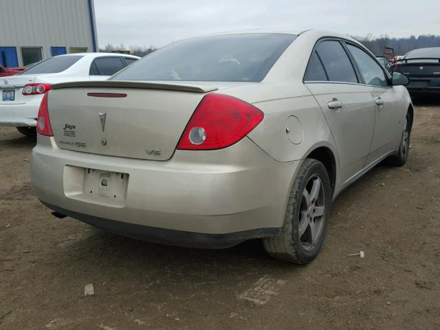 1G2ZG57N294139347 - 2009 PONTIAC G6 TAN photo 4