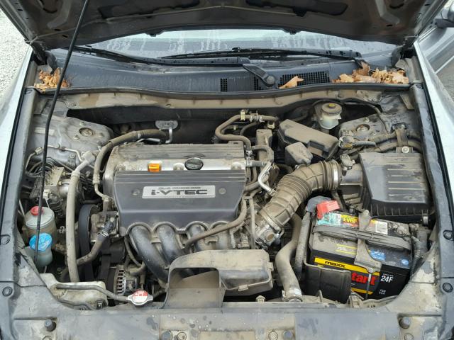 JHMCP26398C028846 - 2008 HONDA ACCORD LX GRAY photo 7