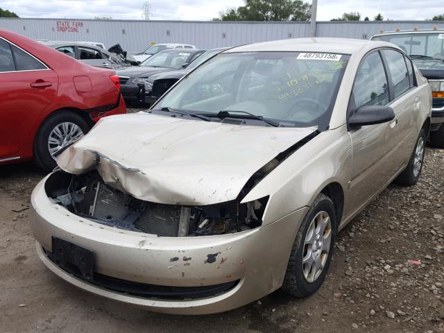 1G8AJ52FX3Z100195 - 2003 SATURN ION LEVEL TAN photo 2