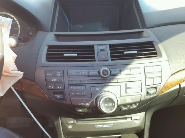 1HGCP3F86BA027046 - 2011 HONDA ACCORD EXL GRAY photo 9