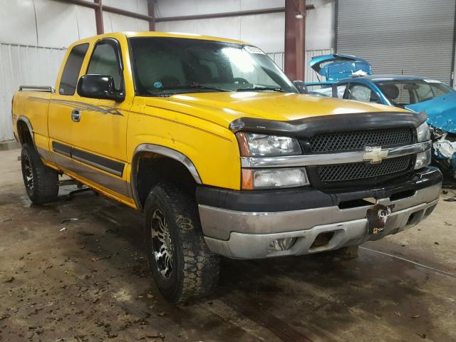 1GCEK19T33Z193652 - 2003 CHEVROLET SILVERADO YELLOW photo 1