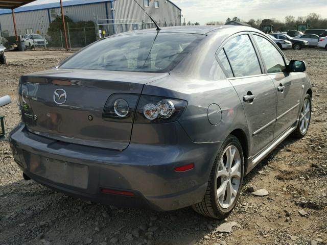 JM1BK323971669304 - 2007 MAZDA 3 S BLUE photo 4