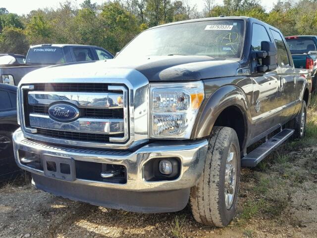 1FT7W2BT3FEC53146 - 2015 FORD F250 SUPER BROWN photo 2