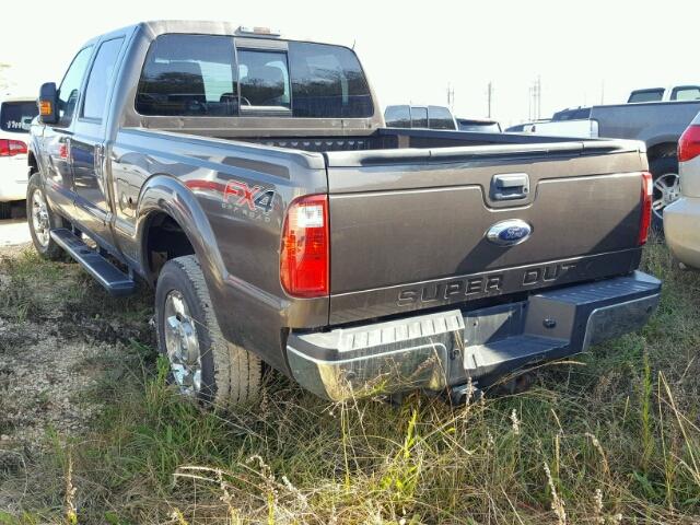 1FT7W2BT3FEC53146 - 2015 FORD F250 SUPER BROWN photo 3