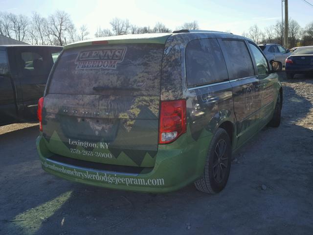 2C4RDGCG0GR267099 - 2016 DODGE GRAND CARA GREEN photo 4