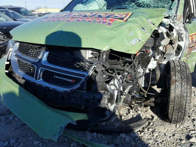 2C4RDGCG0GR267099 - 2016 DODGE GRAND CARA GREEN photo 9