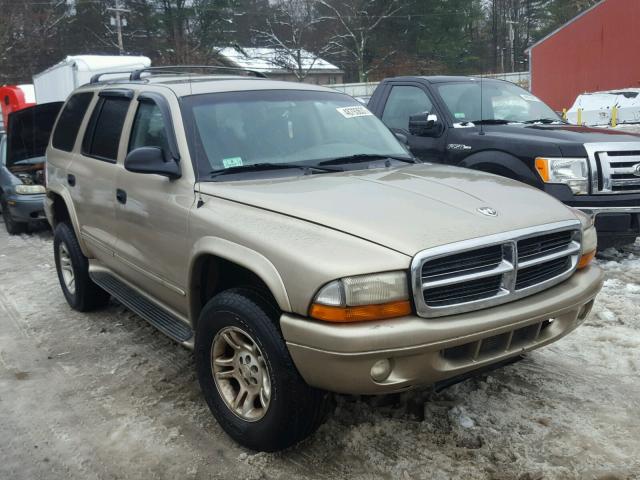 1D4HS48N83F518561 - 2003 DODGE DURANGO SL GOLD photo 1