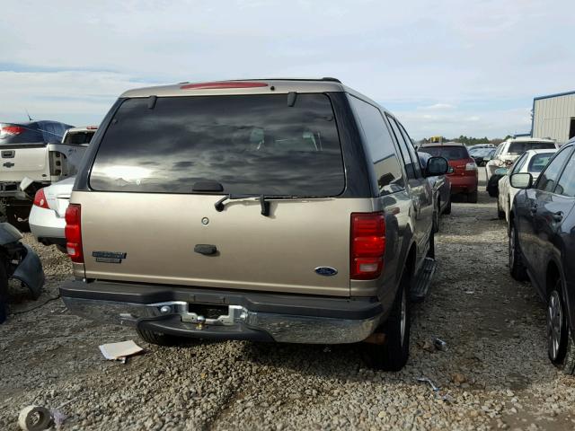 1FMRU15W61LB22839 - 2001 FORD EXPEDITION TAN photo 4