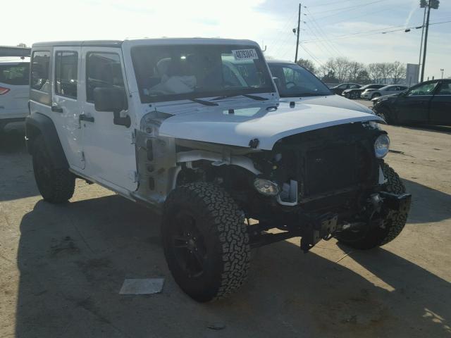 1C4BJWDG1HL560667 - 2017 JEEP WRANGLER U WHITE photo 1