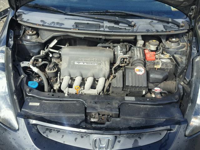 JHMGD37607S061702 - 2007 HONDA FIT S 黑色 照片 7