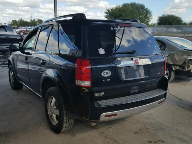 5GZCZ53477S833743 - 2007 SATURN VUE BLACK photo 3