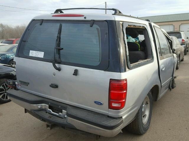 1FMFU18L0VLB03231 - 1997 FORD EXPEDITION SILVER photo 4