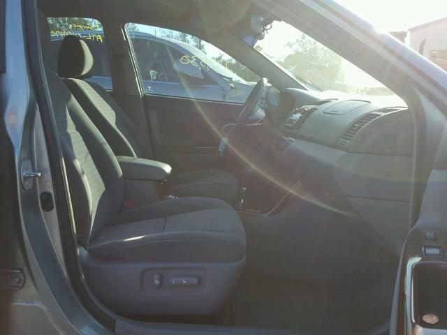4T1BE32K06U648428 - 2006 TOYOTA CAMRY LE GRAY photo 5