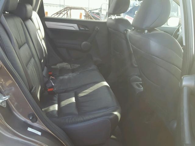 5J6RE4H77BL073413 - 2011 HONDA CR-V EXL 棕色 照片 6