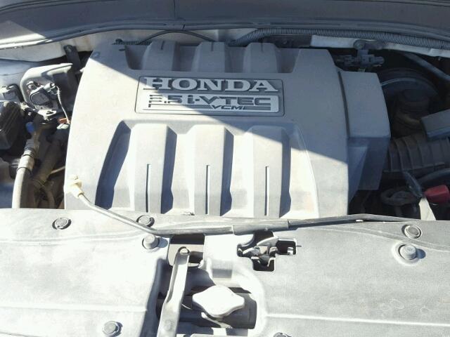 5FNYF28726B051007 - 2006 HONDA PILOT EX WHITE photo 7
