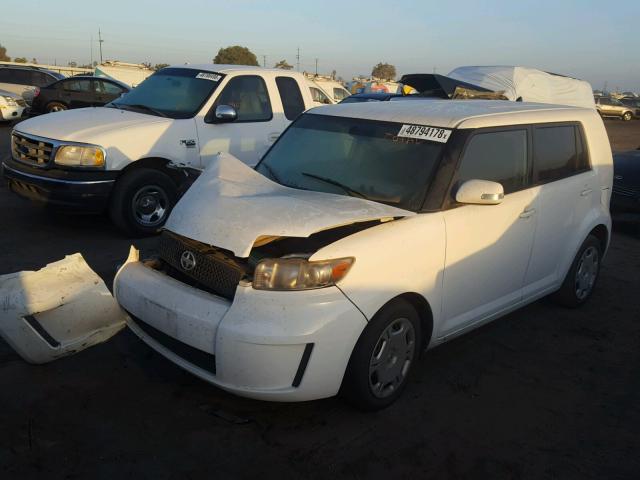 JTLKE50E291074924 - 2009 TOYOTA SCION XB თეთრი ფოტო 2