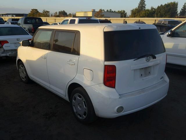 JTLKE50E291074924 - 2009 TOYOTA SCION XB თეთრი ფოტო 3