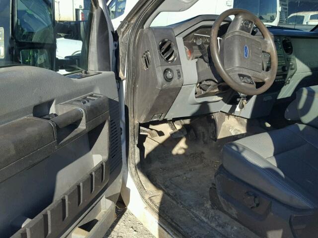 1FD8W3GTXEEB88227 - 2014 FORD F350 SUPER WHITE photo 9