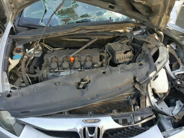 19XFA1F5XBE042167 - 2011 HONDA CIVIC LX SILVER photo 7