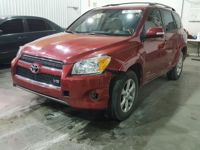 2T3DK4DV6CW067971 - 2012 TOYOTA RAV4 LIMIT RED photo 2