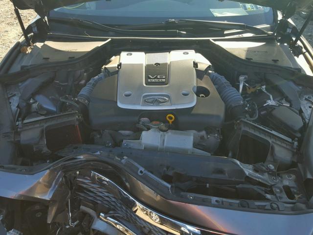 JN1BV7ARXFM397799 - 2015 INFINITI Q50 BASE Gris foto 7