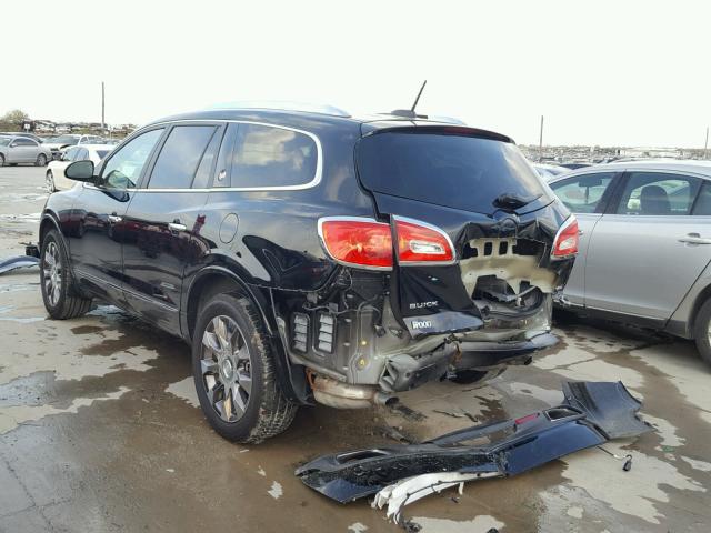 5GAKRBKD8HJ138886 - 2017 BUICK ENCLAVE BLACK photo 3