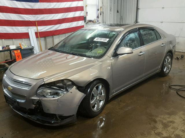 1G1ZK57B28F286084 - 2008 CHEVROLET MALIBU LTZ ყავისფერი ფოტო 2