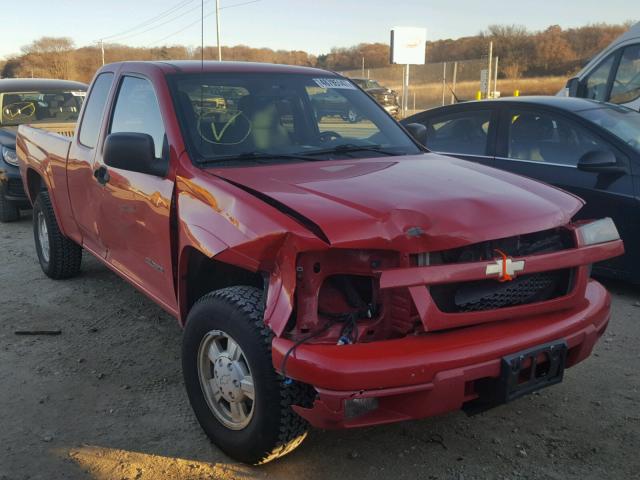 1GCDT196158186176 - 2005 CHEVROLET COLORADO RED photo 1