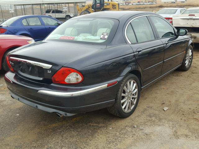 SAJWA51A98WJ28677 - 2008 JAGUAR X-TYPE 3.0 BLACK photo 4