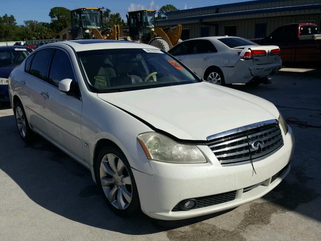 JNKAY01E26M116744 - 2006 INFINITI M35 BASE WHITE photo 1