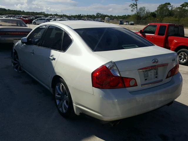 JNKAY01E26M116744 - 2006 INFINITI M35 BASE WHITE photo 3