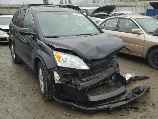 JHLRE48518C060804 - 2008 HONDA CR-V EX BLACK photo 1