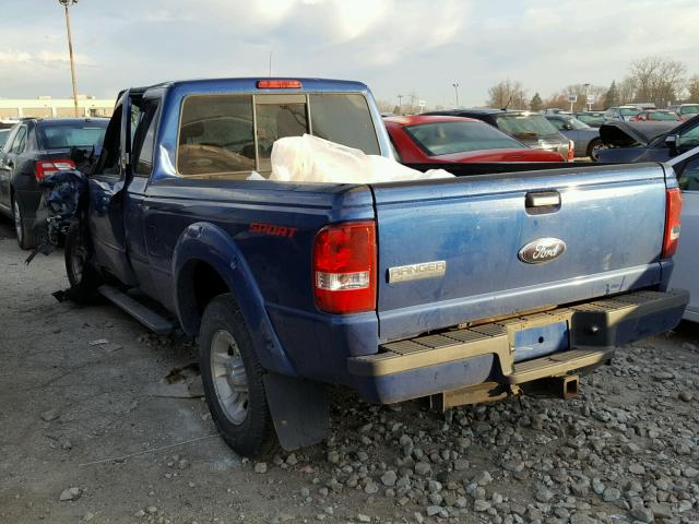 1FTKR1EE8APA44328 - 2010 FORD RANGER SUP BLUE photo 3