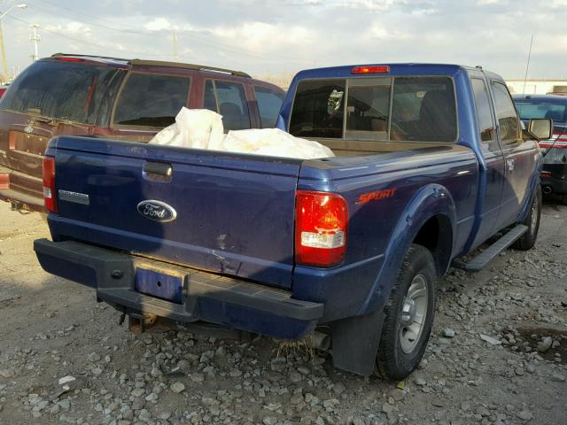 1FTKR1EE8APA44328 - 2010 FORD RANGER SUP BLUE photo 4