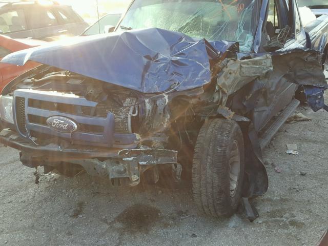 1FTKR1EE8APA44328 - 2010 FORD RANGER SUP BLUE photo 9