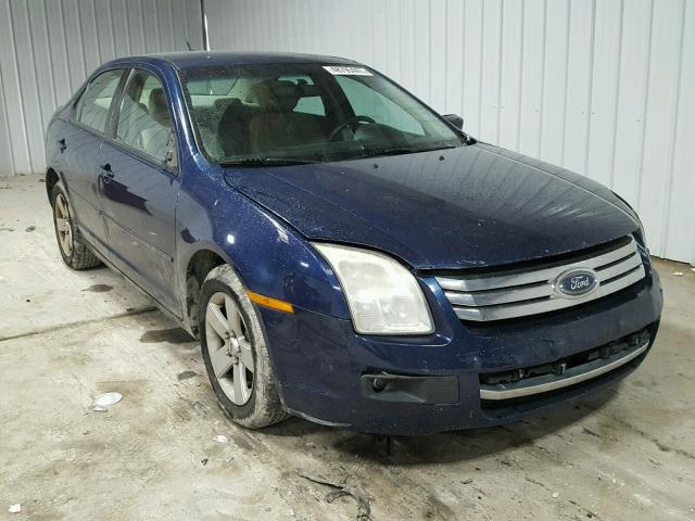 3FAHP07157R128411 - 2007 FORD FUSION SE BLUE photo 1