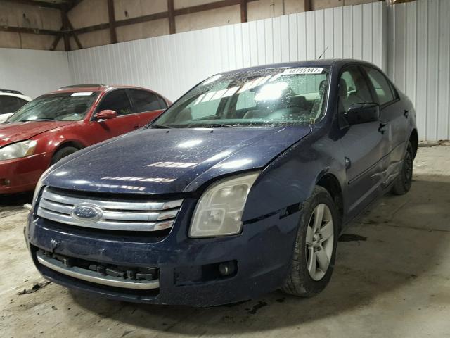 3FAHP07157R128411 - 2007 FORD FUSION SE BLUE photo 2