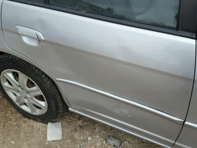 2HGES26703H618033 - 2003 HONDA CIVIC EX 银色 照片 9