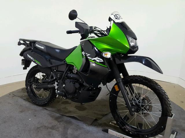 JKAKLEE19FDA82758 - 2015 KAWASAKI KL650 E GREEN photo 2