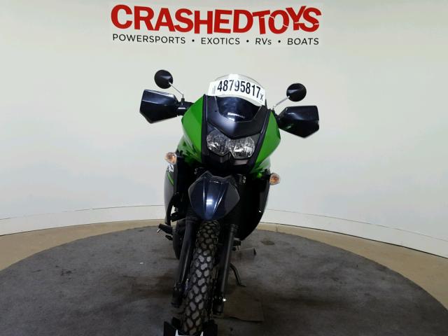 JKAKLEE19FDA82758 - 2015 KAWASAKI KL650 E GREEN photo 3