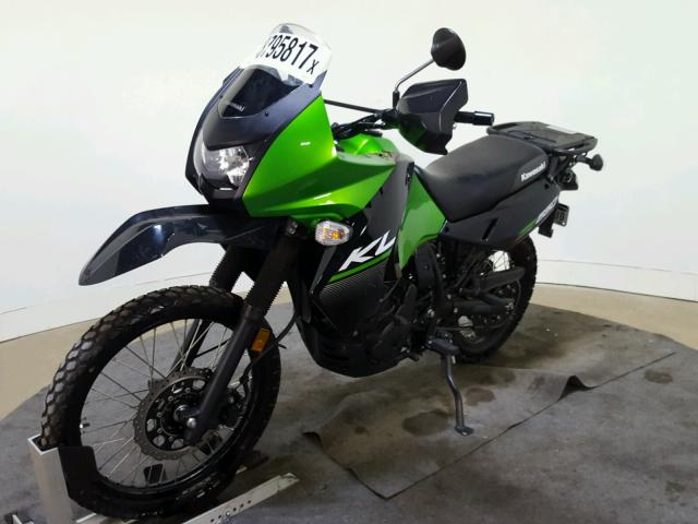 JKAKLEE19FDA82758 - 2015 KAWASAKI KL650 E GREEN photo 4