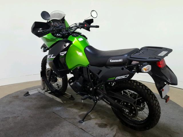 JKAKLEE19FDA82758 - 2015 KAWASAKI KL650 E GREEN photo 6