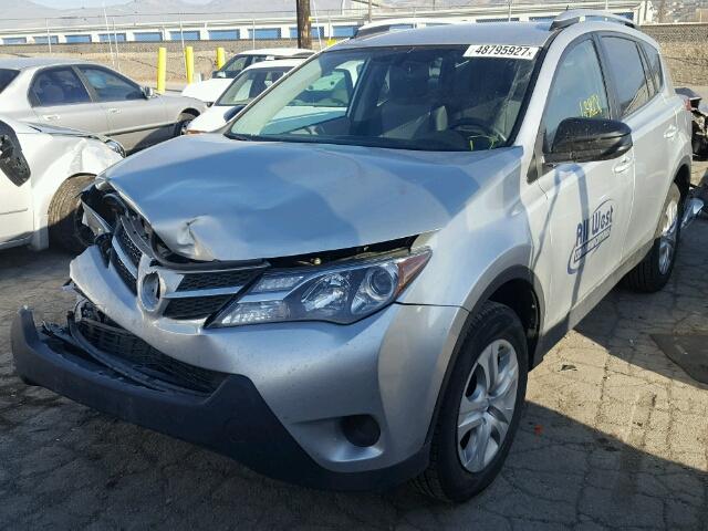 2T3BFREV2DW037472 - 2013 TOYOTA RAV4 LE Gümüş foto 2